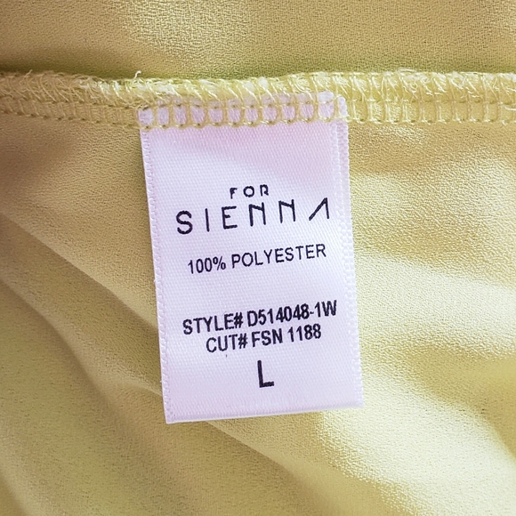 Yellow Summer A-Line Dress - Picture 4 of 4